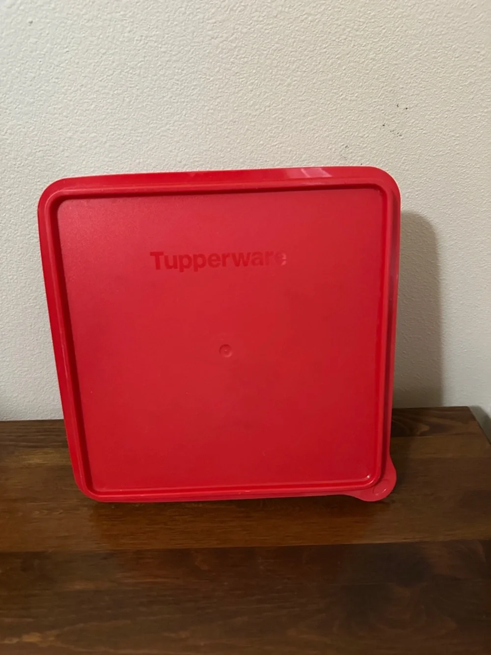 Tupperware: Red-Lid Food Storage Container - Picture 2 of 7